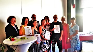 Staatspreistempfängerinnen und -empfänger der Altenpflege 2019 Gratulation zum Staatspreis.