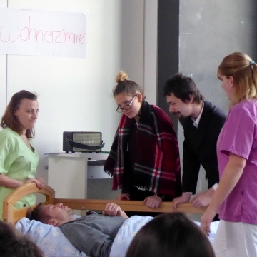 Projekt mit der Weinberger Mittelschule Projekttag mit der Weinberger Mittelschule